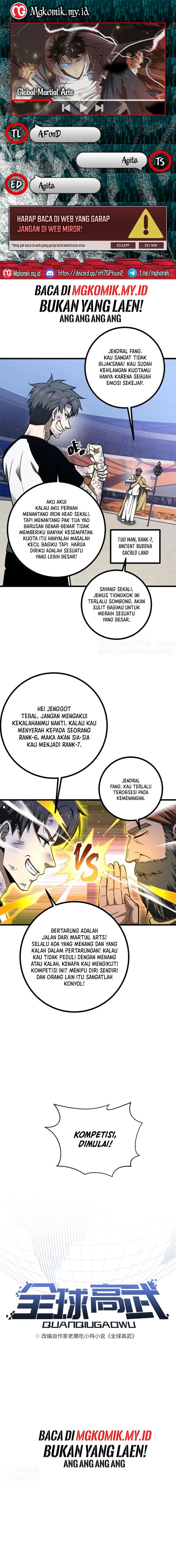 Global Gao Wu (Global Martial Arts) Chapter 278 Gambar 1